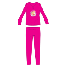 Disney Disney Hercegnők pamut flanel pizsama - téli vastag gyerek pizsama - pink - 104