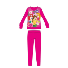 Disney Disney Hercegnők téli vastag gyerek pizsama - pamut flanel pizsama - pink - 104
