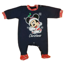 Disney Disney hosszú ujjú, belül enyhén bolyhos baba rugdalózó karácsonyi Mickey egér mintával (56) rugdalózó