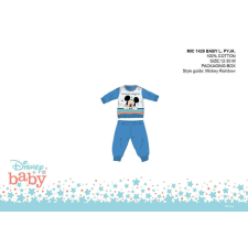 Disney Disney Mickey egér baba pizsama - jersey pamut pizsama - középkék - 98 gyerek hálóing, pizsama