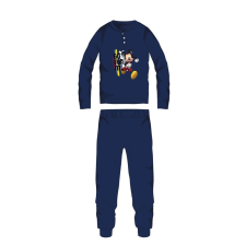 Disney Disney Mickey egér téli pamut gyerek pizsama - interlock pizsama - sötétkék - 98 gyerek hálóing, pizsama