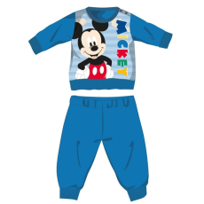 Disney Disney Mickey egér téli vastag baba pizsama - pamut flanel pizsama - világoskék - 86