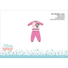 Disney Disney Minnie egér baba pizsama - jersey pamut pizsama - rózsaszín - 92 gyerek hálóing, pizsama