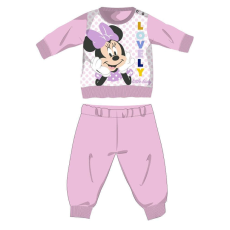 Disney Disney Minnie egér baba polár pizsama - téli vastag pizsama - világosrózsaszín - 80