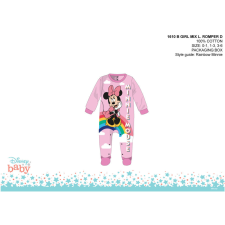 Disney Disney Minnie egér baba rugdalózó - világosrózsaszín-lila - 0-1 hónapos babának rugdalózó