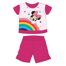 Disney Disney Minnie egér nyári rövid ujjú baba pizsama - pamut jersey pizsama - pink - 86