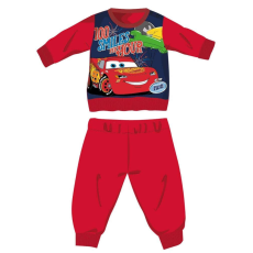 Disney Disney Verdák téli vastag baba pizsama - pamut flanel pizsama - piros - 92