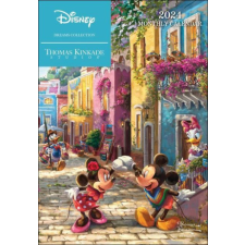  Disney Dreams Collection by Thomas Kinkade Studios: 12-Month 2024 Monthly Pocket – Thomas Kinkade Studios,Thomas Kinkade naptár, kalendárium