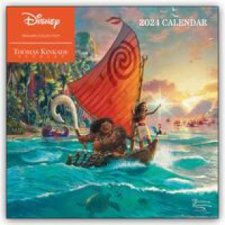 Disney Dreams Collection by Thomas Kinkade Studios: 2024 Wall Calendar – Thomas Kinkade,Thomas Kinkade Studios naptár, kalendárium