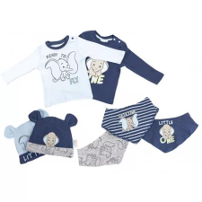 Disney Dumbo baba póló + sapka és nyálkendő 7 db szett 86/92 cm gyerek ruha szett