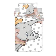 Disney Dumbo Dots gyerek ágyneműhuzat 100×135cm, 40×60 cm lakástextília