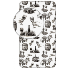 Disney és Mesehős Bor glass gumis lepedő 90x200 cm JAV-JFK030264 lakástextília