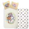 Disney és Mesehős Disney classics macskarisztokraták cute ágyneműhuzat 140×200cm, 70×90 cm JAV-BRM022300