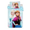 Disney és Mesehős Disney jégvarázs light blue gyerek, ovis ágyneműhuzat 0×135 cm, 40×60 cm JAV-JFK037515