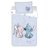 Disney és Mesehős Disney lilo és stitch, a csillagkutya purple gyerek, ovis ágyneműhuzat 0×135 cm, 40×60 cm JAV-JFK036365