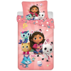 Disney és Mesehős Gabi babaháza peaceful ágyneműhuzat 140×200cm, 70×90 cm JAV-JFK033845