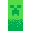 Disney és Mesehős Minecraft digital creeper fürdőlepedő, strand törölköző 70x140cm JAV-JFK103397