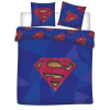 Disney és Mesehős Superman blue dupla, kétszemélyes ágyneműhuzat 240×220cm, 65x65 cm JAV-AYM079760