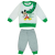 Disney fiú Pizsama - Mickey #zöld-fehér - 110-es méret