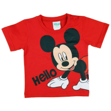 Disney fiú Póló - Mickey Mouse #piros - 80-as méret gyerek póló