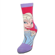 Disney Gyerek pamut bokazokni - Jégvarázs - 31-34 - pink