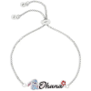 Disney gyermek karkötő Stitch medállal és "Ohana" felirattal BF00662RL. PA