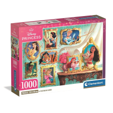 Disney Hercegnők 1000 db-os Compact puzzle Clementoni puzzle, kirakós