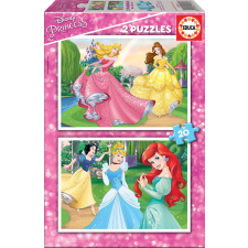 Disney hercegnők 2x20 darabos puzzle puzzle, kirakós