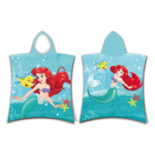  Disney Hercegnők, Ariel törölköző poncsó 50x115 cm lakástextília