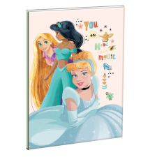 Disney Hercegnők B/5 vonalas füzet 40 lapos füzet