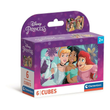 Disney Hercegnők Bonding mesekocka 6 db-os Clementoni puzzle, kirakós