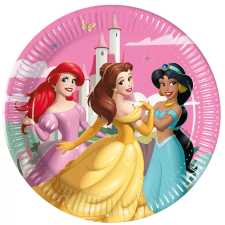 Disney Hercegnők Create Your World papírtányér 8 db-os 20 cm FSC party kellék