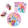 Disney Hercegnők Disney Princess Live Your Story, Hercegnők party szett 36 db-os 23 cm-es tányérral