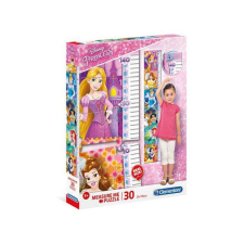 Disney hercegnők fali mérce 30 db-os puzzle - Clementoni puzzle, kirakós