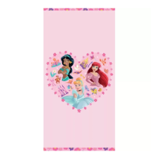Disney Hercegnők Heartfelt Friendship fürdőlepedő, strand törölköző 70x140cm CBX244254DP lakástextília