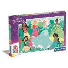 Disney Hercegnők Outside 104 db-os maxi puzzle Clementoni puzzle, kirakós