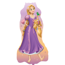 Disney Hercegnők Rapunzel fólia lufi 58x101 cm party kellék