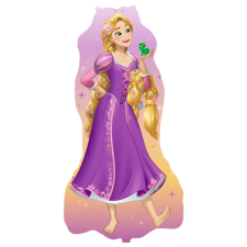 Disney Hercegnők Rapunzel fólia lufi 58x101 cm Nr7 party kellék