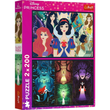 Disney hercegnők varázslatos puzzle 2x200 darabos készlet puzzle, kirakós