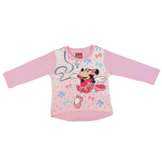Disney Hosszú ujjú póló - Minnie Mouse #rózsaszín - 122-es méret