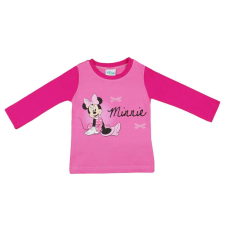 Disney Hosszú ujjú póló - Minnie Mouse #rózsaszín - 74-es méret gyerek póló