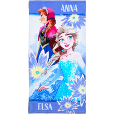 Disney Jégvarázs Anna and Elsa fürdőlepedő, strand törölköző 70x140cm babatörülköző, kifogó
