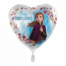  Disney Jégvarázs Anna Buon Compleanno fólia lufi 43 cm party kellék