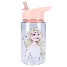 Disney Jégvarázs beépítet szívószálas kulacs 450 ml kulacs, kulacstartó
