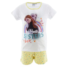 Disney Jégvarázs Best Sisters White gyerek rövid pizsama 4-8 év