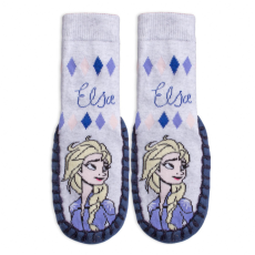  Disney Jégvarázs Elsa bőrtalpú zokni 23-28