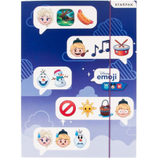 Disney Jégvarázs Emoji A/4 gumis mappa Nr2 mappa