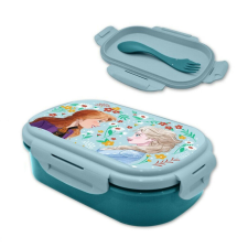 Disney Jégvarázs Enchanted szendvicsdoboz + evőeszköz szett babaétkészlet
