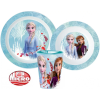 Disney Jégvarázs étkészlet, micro műanyag szett 260 ml-es pohárral Nr2