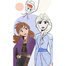  Disney Jégvarázs Family kéztörlő arctörlő, törölköző 30x50cm lakástextília